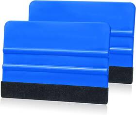 Yuntop 300570 2 Pieces Wallpaper Smoothing Tool Vehicle Vinyl Felt Squeegee Window Tint Film