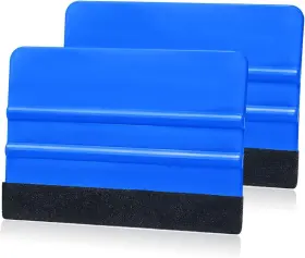 300570 Yuntop 2 Pieces Wallpaper Smoothing Tool Vehicle Vinyl Felt Squeegee Window Tint Film