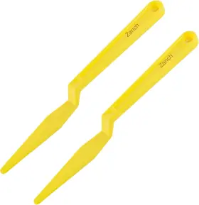 Zanch 794832880663 Window Tint Tools Good Toughness And Flexible 2pcs Yellow