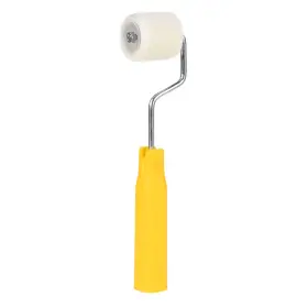 Zaplyte 041814299426 Wool Paint Roller Brush 3cm For Wall Painting Treatment With Plastic Handle