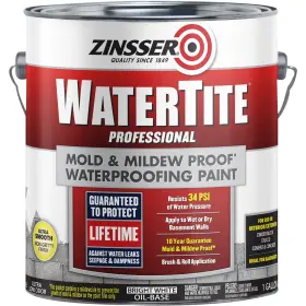 05001 Zinsser Watertite Mold And Mildew-proof Waterproofing Paint 1 Gallon-