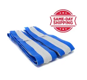 Zip-up 312333691542 Blue Poly Zipper - 84 Inch X 3 Dust Barrier Heavy Duty Adhesive 2ct