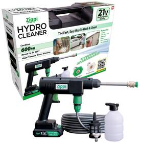 Zippi 817889015526 Hydro Cleaner Standard 2025 Cordless High-pressure Teal And Black