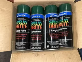9032 Zynolyte Garden Green Spray Brite Paint - Case Of 12