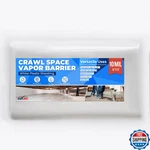 White Crawl Space Vapor Barrier, 10 Mil X 12', Heavy Duty Pol New. Price: $63.92.