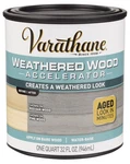 Varathane 313835 Weathered Wood Accelerator, Quart, Gray New. Price: $26.34.