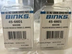 New! Genuine Binks Usa NO.45-6601 66SS Paint Gun Fluid Nozzle Pk. Price: $95.00.