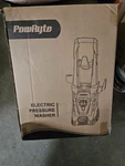Powryte Electric Pressure Washer, Foam Cannon, 4 Different Tips 3800PSI Open. Price: $70.00.