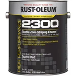 Rust-oleum 283868 Traffic Zone Striping Paint, 1 Gal., Red, Water -based New. Price: $72.45.