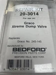 Bedford 20-3014 Dump Bleed Valve Repair Kit Replaces Graco 245-145 245145 New. Price: $34.95.