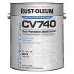 Rust-oleum 255609 Interior/exterior Paint, Flat, Oil Base, Black, 1 Gal New. Price: $121.99.