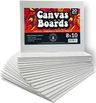 Hippie Crafter 20 Pack Canvases For Painting, 8X10 Blank Art Pan... New. Price: $42.47.