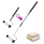 Pinstone 6PCS House Paint Roller Kit, 9 Inch Extendable Frame With 5... New. Price: $50.11.
