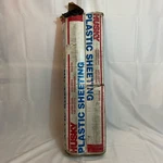 Husky 12'X100' Mil Black Polyethylene Sheeting Roll CF0412B New. Price: $43.96.