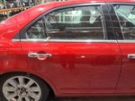 2010 Mkz Right Passenger Side Rear Door Assembly Color: Red U6 Used. Price: $520.00.