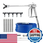 Vevor Airless Paint Gun And Hose Kit, 3600PSI High Pressure Sprayer New. Price: $82.75.