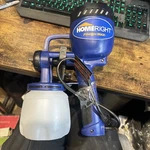 Homeright C800766 Fine Finish Max Paint Sprayer 39OZ 400 Watts Hvlp New No Box. Price: $94.99.