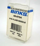 Binks 45-9704 97S Fluid Nozzle New. Price: $95.00.