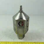 Graco 222-200 L03D Back Pressure Valve 500PSI Used. Price: $126.80.