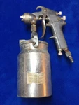 Central Pneumatic Pro Paint Spray Gun Model 4001 With Tip And Cup, Used. Price: $55.00.