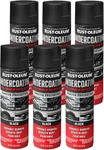 Rust-oleum 248657-6PK Stops Undercoating Spray, 15 Oz, Rubberized Black, New. Price: $55.99.