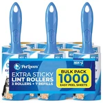 Petlovers Extra Sticky Lint Roller Mega Value Set 1000 Sheets For Hair Remov New. Price: $34.48.