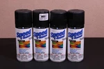 Aervoe Z487 Flat Black Speed E-namel Spray Paint 11 Oz. 4-PACK New. Price: $37.24.