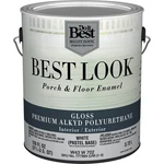 Best Look 1 Gal. White Pastel Base Polyurethane Gloss Porch & Floor Enamel Sim New. Price: $68.24.