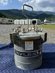 Euc 1996 Itw Devilbiss Pt Series 2.7 Gallon Galvanized Pressure Paint Spray Tank Used. Price: $81.25.