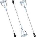 Therwen 3 Pcs Paint Mixer For 5 Gallon Stirrer Drill, Silver New. Price: $24.64.