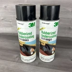 3M 08883 Rubberized Undercoating, Black, 19.7 Oz. Aerosol (2 Pack) New. Price: $49.98.