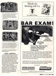 1994 Herb Adams Suspension Print Ad, Race Proven Moroso Stabilizer Bar Exam Car Used. Price: $12.50.