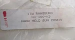Itw Ransburg GC-100-K5 Hand Held Electrostatic Gun Cover (5 Pack) New. Price: $45.00.