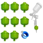 Lime Line Filter Balls Mini Airwater Disposable Paint Spray Gun Tool - 8 Pc New. Price: $27.55.