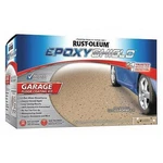 Rustoleum Garage Floor Epoxy Kit Tan 120OZ Gloss Paint Concrete Coating 250SQFT New. Price: $121.54.