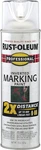 266594 Professional 2X Distance Inverted Marking Spray Paint, 15 Oz, Clear New. Price: $20.99.