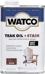 Watco 348759 Teak Oil Plus Stain, Step Protection 1 - Quart Greystone New. Price: $18.99.