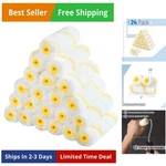 Bates- Paint Roller Covers, 4" Pack Of 24, For Ro... New. Price: $20.62.