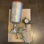 Sata Jet Nr 2000 1.5 Spray Gun .cup, Cap, And Sharpe Regulator All Included Used. Price: $225.00.
