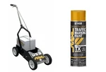Z-604 Stripe Traffic Marking Machine + 12-PACK 20-786 Paint, Yellow New. Price: $225.00.