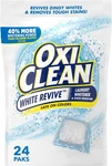 Oxiclean Revive Laundry Whitener And Stain Remover Power Paks, 24 Count New. Price: $13.02.