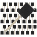 40 Pack - 2" Foam Sponge Paint Brush Set Wood Handle Craft Touch Up Stain New. Price: $16.99.