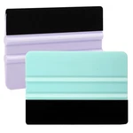 Wrapxpert Squeegee For Vinyl- Felt 2 Pcs,purple Teal & New. Price: $12.20.