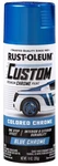 Rust-oleum 340457 Automotive Custom Chrome Spray Paint, 10 Oz, Blue New. Price: $21.33.