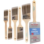 Pro Grade - Paint Brushes 6 Pack Variety Angle New. Price: $24.49.