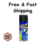 Plasti Dip Rubberized Matte Black Spray, 11OZ New. Price: $23.87.