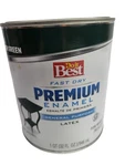 Paint Do It Fast Dry Acrylic Latex Gloss Premium Enamel, Hunter Green, 1 Qt. New. Price: $27.50.