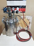 "binks 1416-689" S/s Measure Paint Tank Gdl 83-15480 Ganges Agitator Used. Price: $939.59.