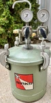 Binks Pneumatic 2 Gal Pressure Paint Pot Tank W/ Dual Gauges 83-5668 Used. Price: $225.00.