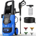 Pressure Washer, 5000PSI 3.2GPM Adjustable Touch Screen With 55FT Total Length New. Price: $305.31.